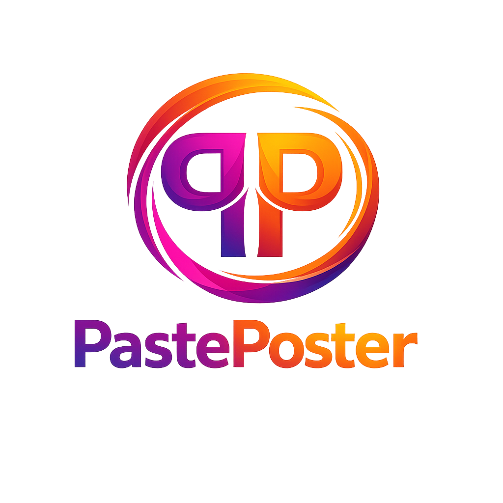 Paste Poster